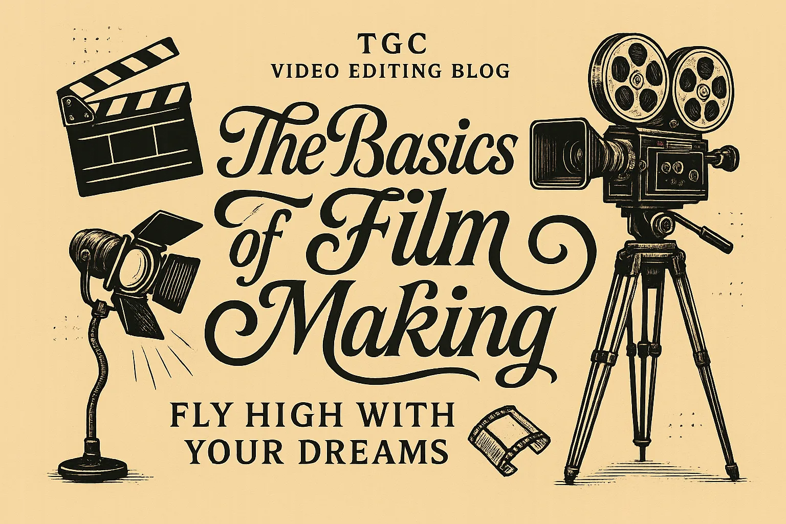 The Basics of Film Making- Fly High with Your Dreams